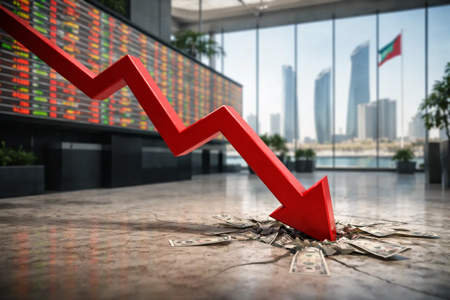 مؤشر سوق أبوظبي العام يتراجع بنسبة 0.18% مع انخفاض في حركة التداول